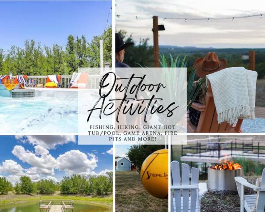 Family Cabin Suites on Ranch: Hot Tub, Fire Pits