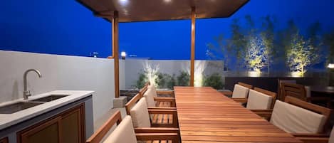 Restaurante al aire libre