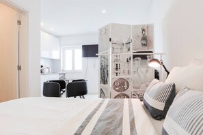 1 sovrum, strykjärn/strykbräda, resesäng och wi-fi