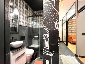 Design-Apartment | Schallisolierte Zimmer, Bügeleisen/Bügelbrett, kostenloses WLAN
