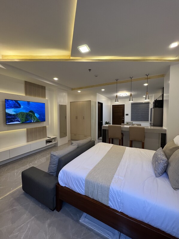 1 bedroom, WiFi, bed sheets