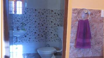 Towels, soap, toilet paper