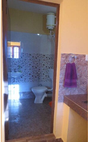 Towels, soap, toilet paper
