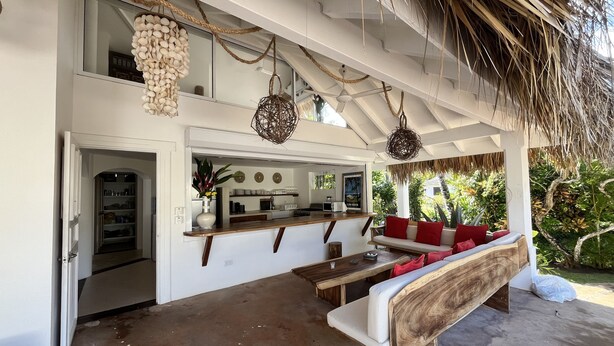 Vila, 5 kamar tidur, teras, pemandangan kebun | Lounge