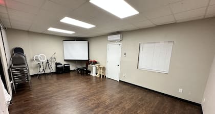 Perfect 2-Part Office & Warehouse Event Space with a Garage, All White Walls!!!