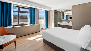 Premium bedding, pillow-top beds, individually decorated