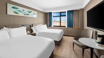 Ropa de cama de alta calidad y camas con pillow-top