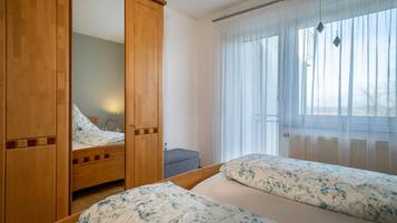 2 Schlafzimmer, kostenloses WLAN, Bettwäsche
