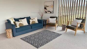 Televisión, chimenea