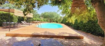 Village House in La Caunette with Pool