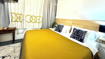 1 Schlafzimmer, kostenloses WLAN, Bettwäsche