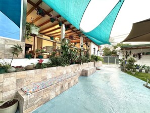 Enceinte de l’hébergement