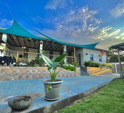 Suite Agua - The Garden House - Cabaña Independiente Bbq, Patio, Jardín, Terraza