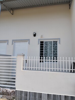 Fassade der Unterkunft