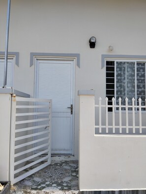 Fassade der Unterkunft
