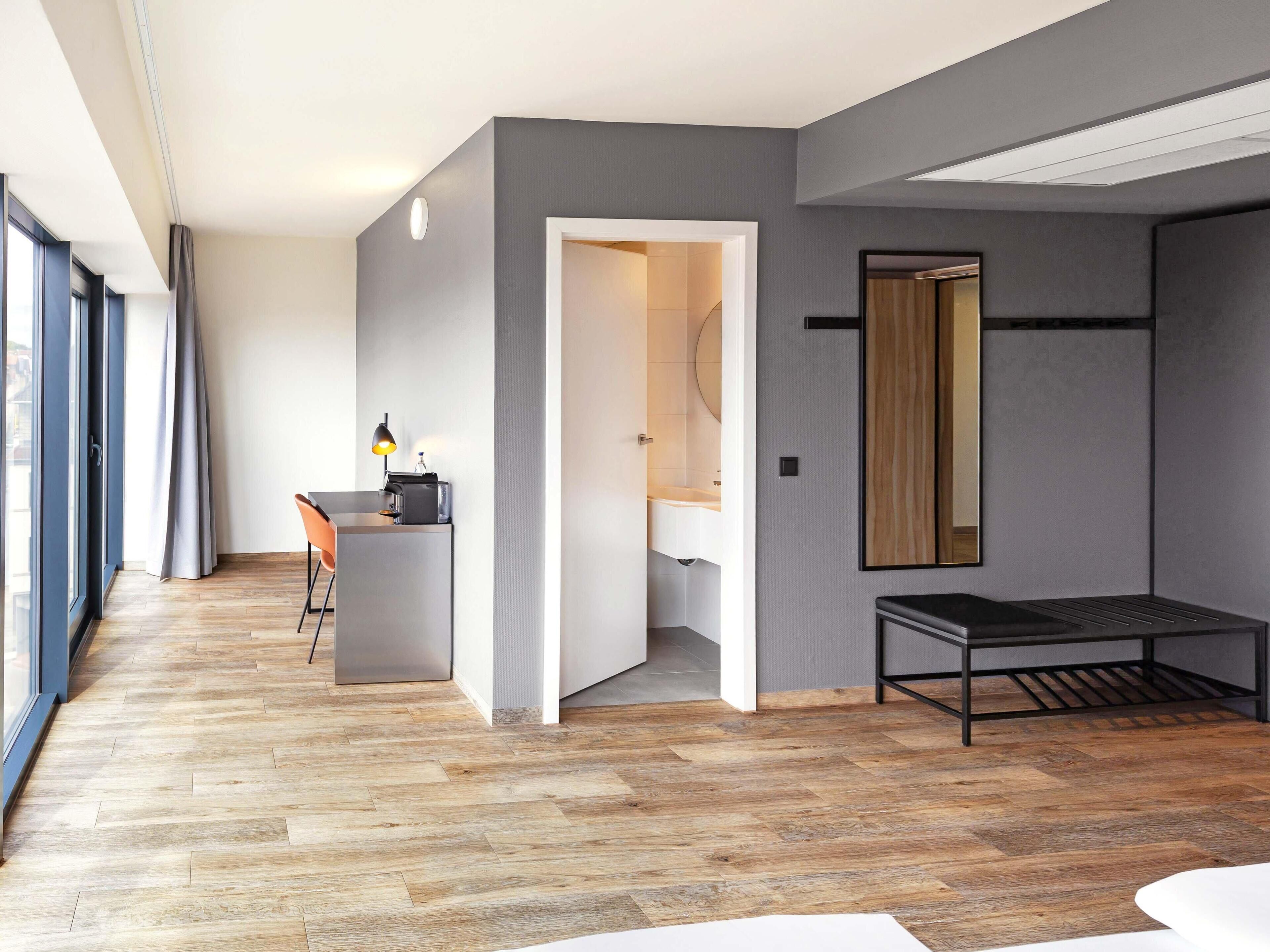 Premium-Doppelzimmer | Verdunkelungsvorhänge, schallisolierte Zimmer, kostenloses WLAN