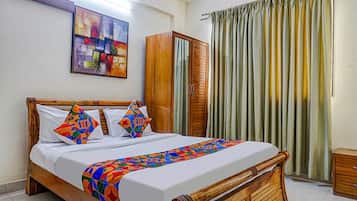 Premium-Zimmer | Bettwäsche aus ägyptischer Baumwolle, hochwertige Bettwaren, Zimmersafe