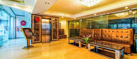 Sitzecke in der Lobby