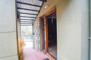 Entrada de l'allotjament