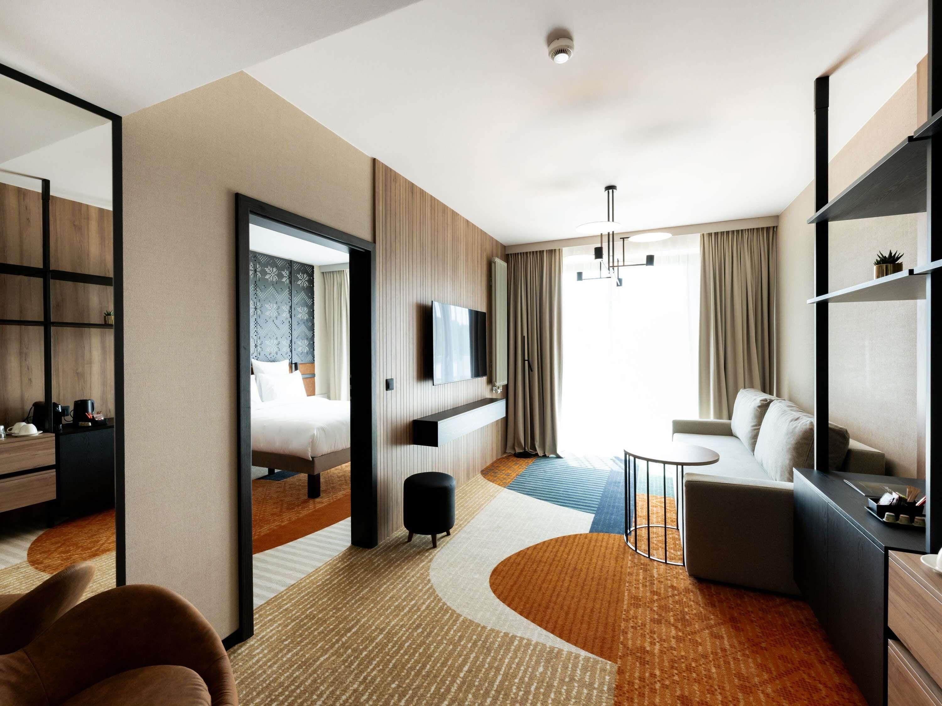 Appartement, 1 lit double, balcon, vue montagne | Coffres-forts dans les chambres, Wi-Fi gratuit