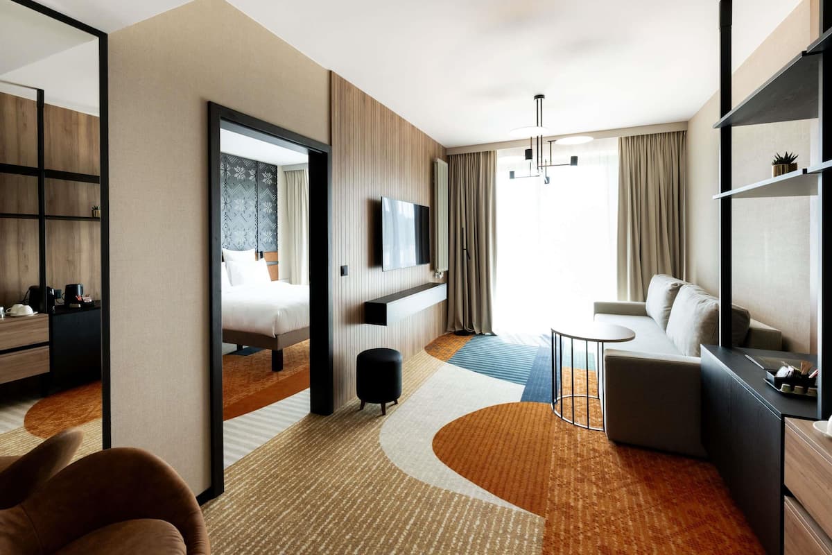 Appartement, 1 lit double, balcon, vue montagne | Coffres-forts dans les chambres, Wi-Fi gratuit