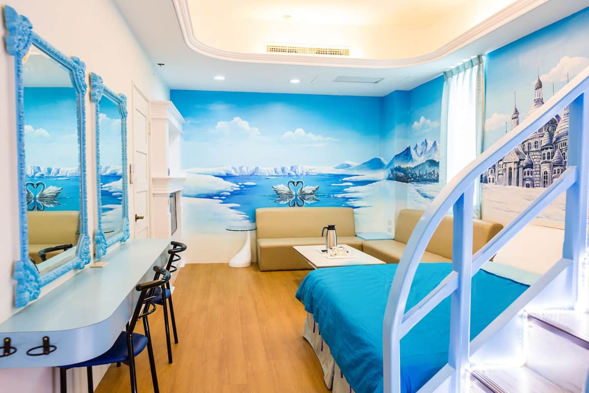 Deluxe Çatı Katı (Loft) | 1 yatak odası, ses yalıtımı, ücretsiz kablosuz İnternet