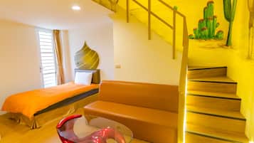 Design Quadruple Room | Soundproofing, free WiFi