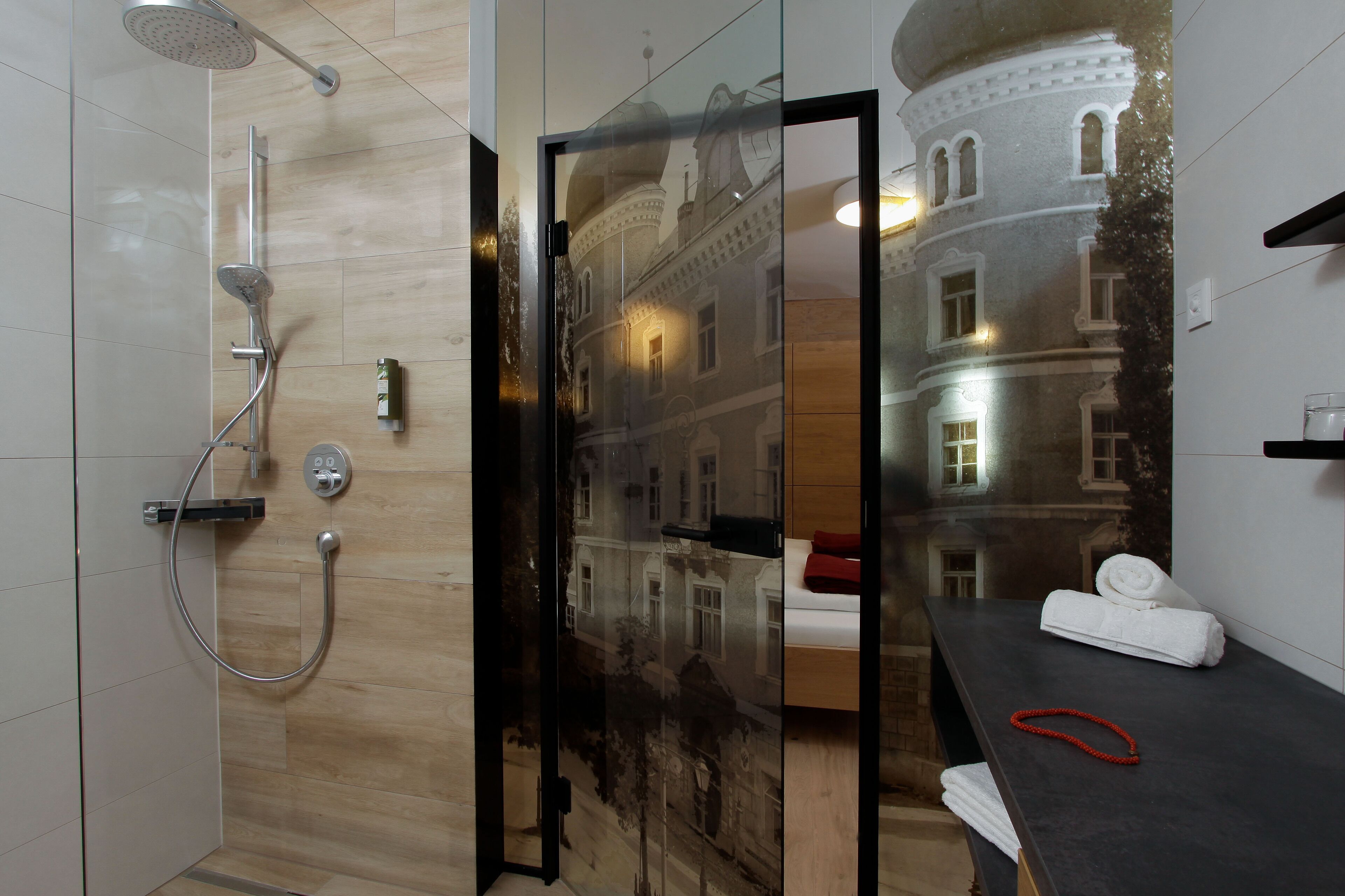 Appartement Confort, 1 lit double et 1 canapé-lit | Salle de bain
