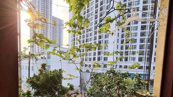 Familien-Vierbettzimmer | Blick auf die Stadt