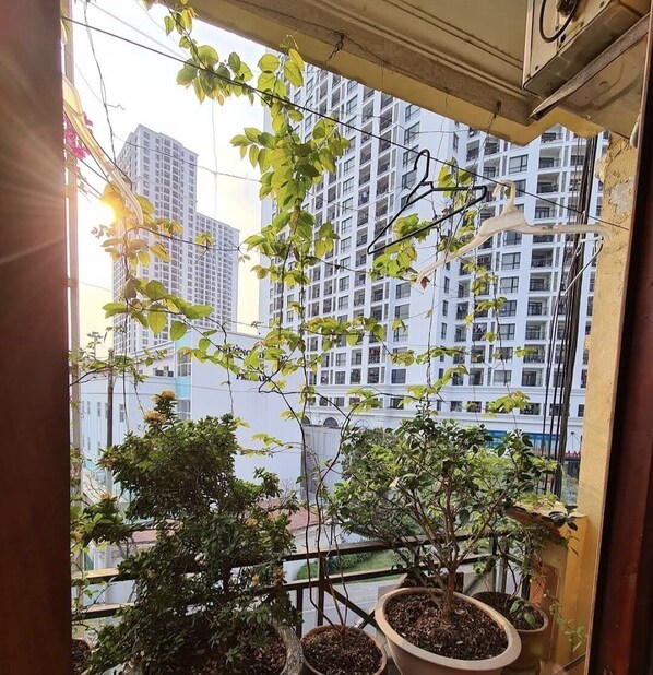 Familien-Vierbettzimmer | Blick auf die Stadt