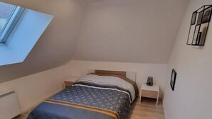 1 soverom, wi-fi og sengetøy