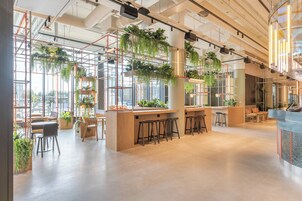 Sala de estar en el lobby