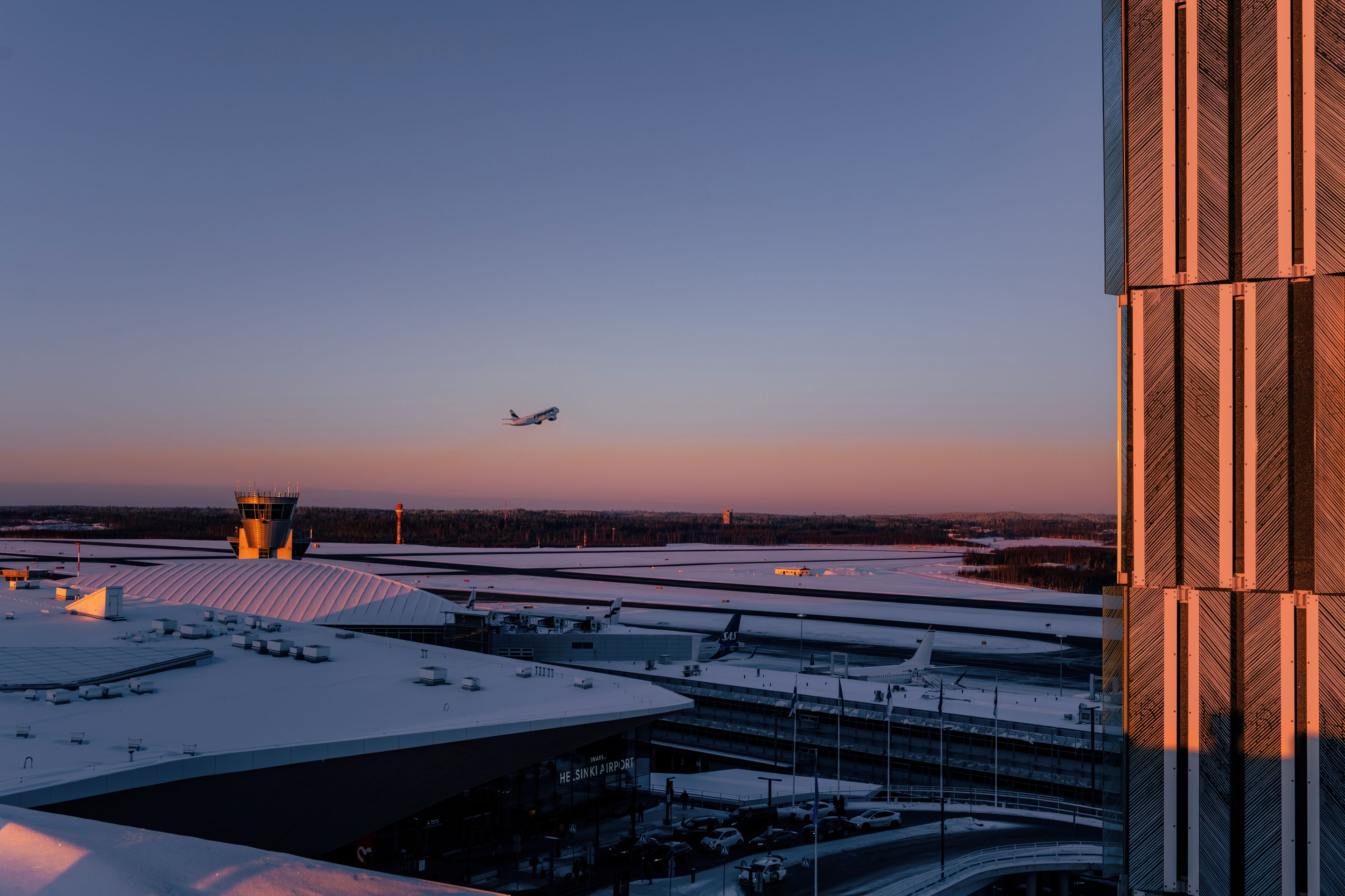 Facciata della struttura