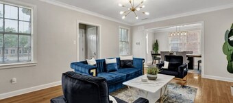 Southern Serenity+ 3BR Stylish Memphis Oasis