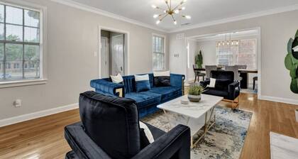 Southern Serenity+ 3BR Stylish Memphis Oasis