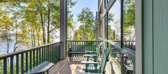 Ski, Hike, Bike, Relax: Tofte Townhome w/ Deck!