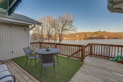 Waterfront Cherokee Village Home w/ Private Dock!