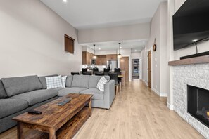 Townhome, 3 Bedrooms | Living area - Powder Heights #18 3 Bedroom Townhouse (Sun Peaks)