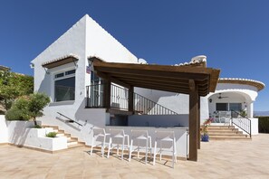 Exterior - Superbe Villa 3 Ch., 2 Sdb, Rénovée, Piscine 48, Avec vue à Couper le Souffle (Salobreña)