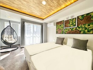 1 bedroom, desk, free WiFi, bed sheets