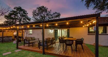 4-BD Mid-Modern Century with Firepit & Playground