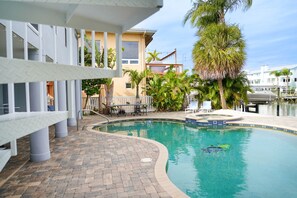 Una piscina climatizada