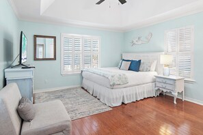 4 多间卧室、熨斗/熨衣板、免费 WiFi、床单