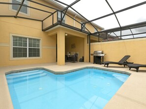 A heated pool - Last Minute Disney Getaway! Private Pool & Themed Bedrooms. Book Now! #104365 (Orlando)