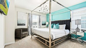 7 bedrooms, iron/ironing board, WiFi, bed sheets - Last Minute Disney! Private Pool, Hot Tub, Game Room & Themed Bedrooms. Book Now! #106589 (Orlando)