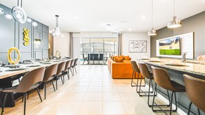 Dining - Last Minute Disney! Private Pool, Hot Tub, Game Room & Themed Bedrooms. Book Now! #107907 (Orlando)