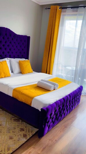 1 habitación, colchones Tempur-Pedic y tabla de planchar con plancha 