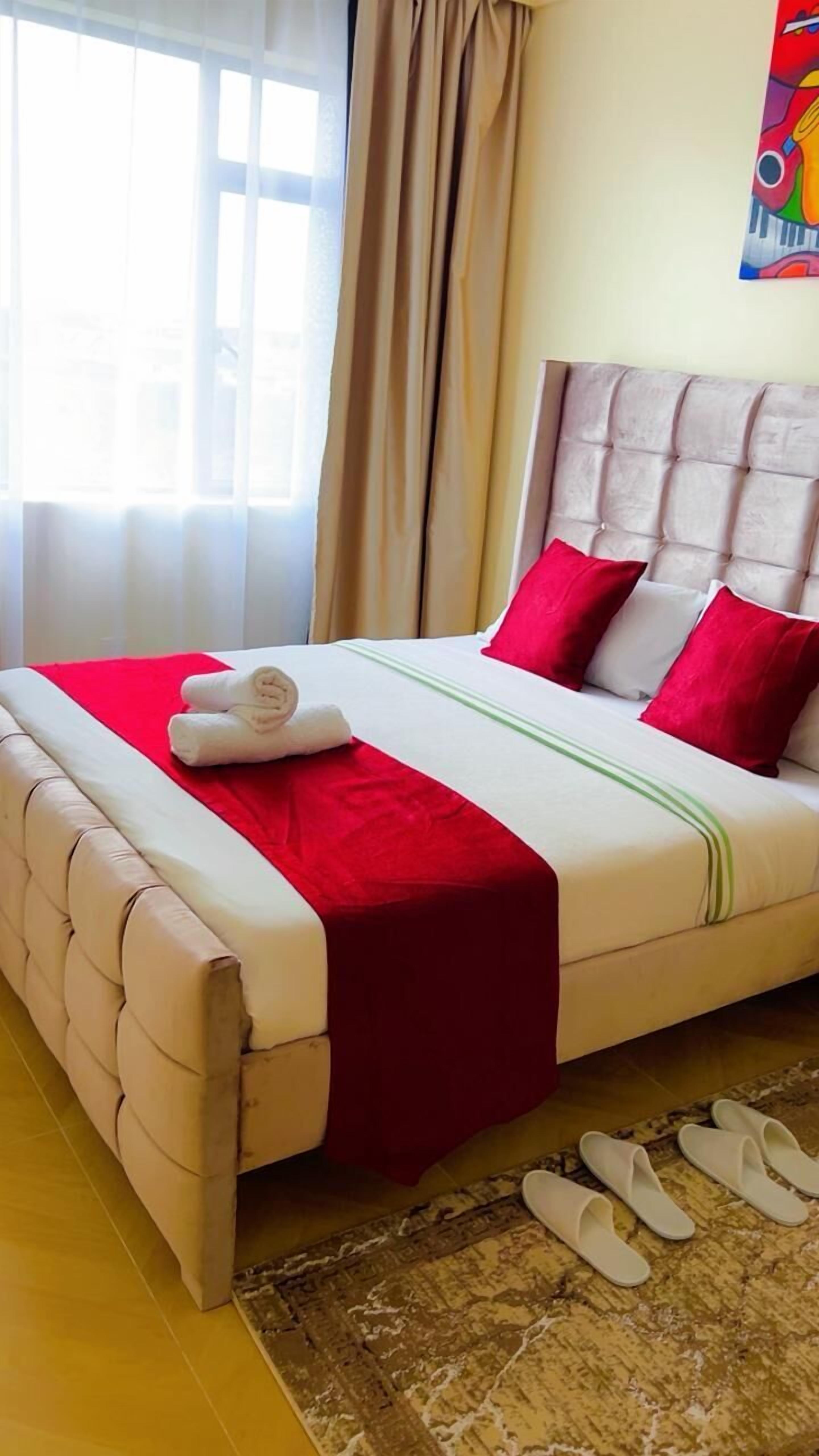 Premier-Apartment, 1 Schlafzimmer, barrierearm, Kochnische