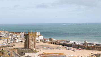 Vue sur la plage/lâocĂ©an