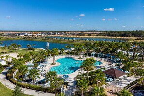 A heated pool - Last Minute Disney Getaway! Private Pool & Themed Bedrooms. Book Now! #98227 (Orlando)